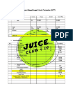 Perhitungan HPP Juice Club-19