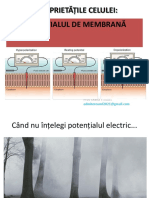 2_PROPRIETĂȚILE CELULEI POTENȚIAL ELECTRIC ADMITERE UMF