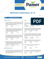 Matemáticas repaso semanal