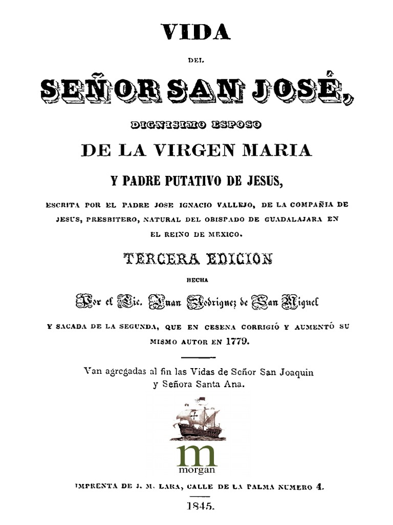 Vida de San Jose | PDF | María, madre de Jesús | Jesús