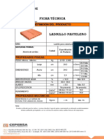 Ficha Técnica Pastelero