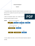 Information Management Exercise 3 Questions: Isbn Book Title Publisher Edition