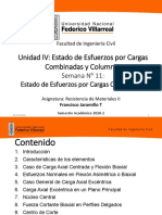 Unidad Iv Semana 11 - Esfuerzos Combinados Parte 1