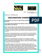 Vaccination Condemned20022021