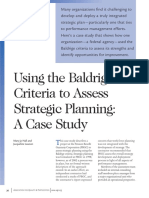 Assess Strategic Planning Case Study