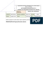  Programa Recreativo LAboral 