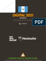 Digital 2021 Guatemala Report Highlights