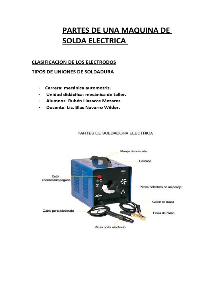 Partes de Una Maquina Electrica | PDF