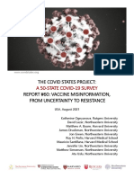 Covid-19 Consortium Report On Vaccine Misinformation