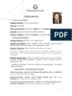 Curriculum Vitae