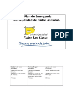 Plan de Emergencia y Evacuacion - Municipalidad - 2