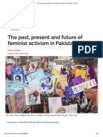 The Past, Present and Future of Feminist Activism in Pakistan and Its Queries in Mind