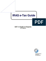 Singapore GST Guide On Export