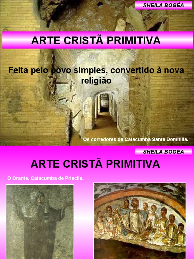 Arte Cristã Primitiva | PDF | Arquitetura gótica | Império Bizantino, image size:768x1024