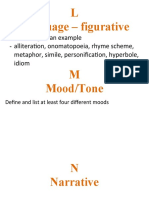 L Language - Figurative