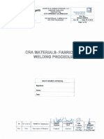 Cra Welding Procedure