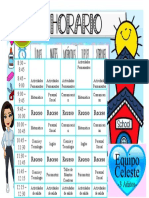 Horario 3 Añitos