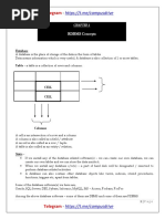 SQL Notes