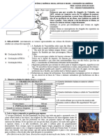 Avaliação Bimestral Povos Pré-Colombianos