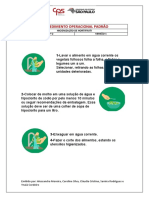 Higiene de hortifrutis: lavagem, desinfecção e corte