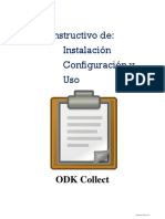 Instalación, configuración y uso de ODK Collect