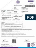 Molecular Biology COVID-19 (SARS-Cov-2) RT-PCR: 60027204 Mrs - Neelam 60027205