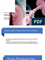8.3 Pertukaran Gas Dalam Manusia Dan 8.4 Isu Kesihatan Berkaitan Sistem Respirasi Manusia