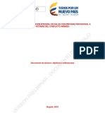 Documento de Alcance, Objetivos, Metodología e Indicaciones