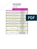 JADWAL PIKET SEKOLAH