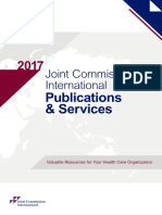 Joint Commission International: Publications & Services