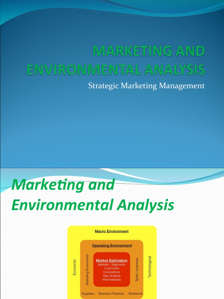 Environmental Analysis in Marketing Strategy | PDF | Marketing Strategy ...
