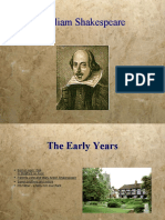 Shakespeare's Early Life and Works