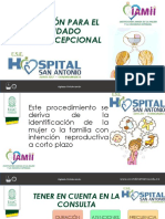 Consulta Preconcepcional y Lactancia Materna Hsa