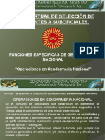 1.operaciones en Gendarmeria