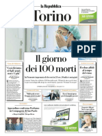 La Repubblica Torino 03 Aprile 2020