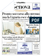 La Repubblica Genova 01 Aprile 2020