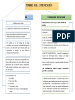 Mapa Conceptual-Niveles de La Comunicacion