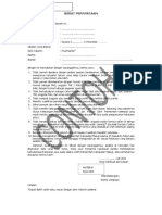 Format Surat Pernyataan CASN 2021