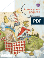 Abrete Grano Pequeño Adivinanzas Horacio Benavides