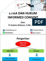 Etika Dan Hukum Informed Consent