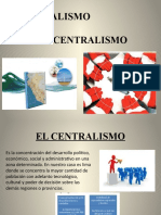 Centralismo y Descentralismo