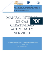 Manual Interno de Cas Creatividad Actividad y Servicio 1