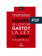 ¿Quién Se Llevó Mi Gasto - Jorge Picón 2019 - 737 Páginas