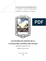 Trabajo 7 Autonomia de La Gestion de La Contraloria