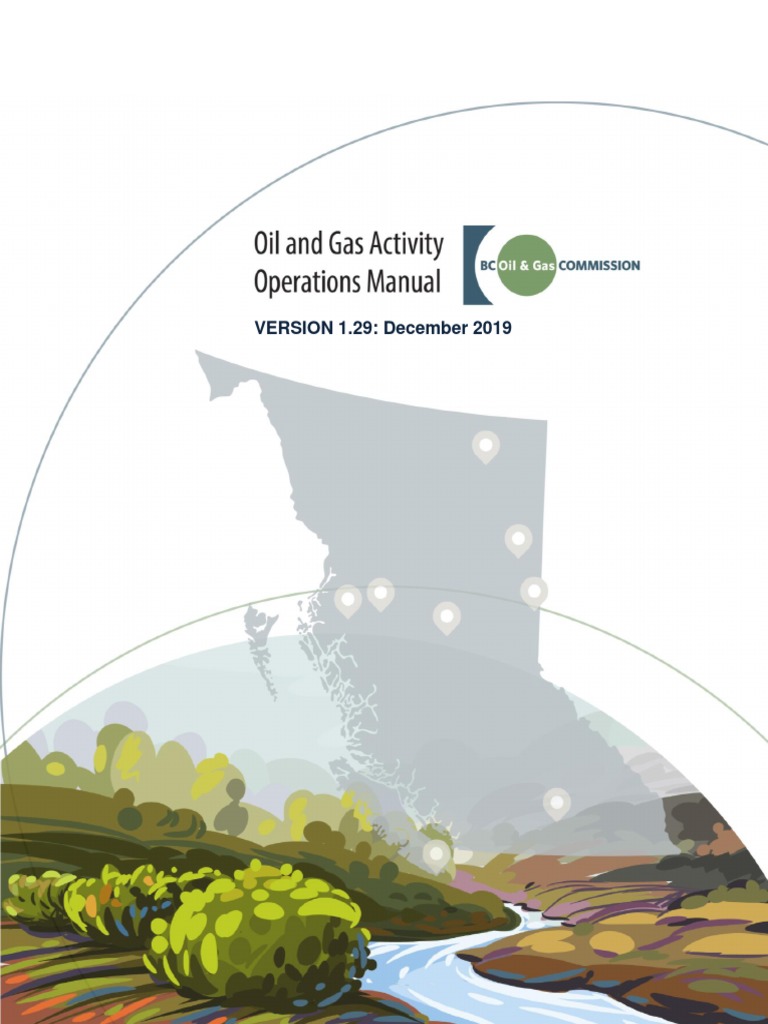 Oil and Gas Activity Operations Manual | PDF | Regulatory Compliance ...