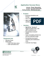 Application Success Story:: Power Generation Fly Ash Particulate Mechanical Seal