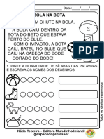 A bola na bota e o bode