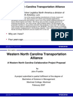 WNC Transportation Alliance, Industrial Executives Forum 03.24.2011