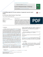 A modelling approach for joint rotations of segmental concrete tunnel linings