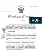 Ministerio de Salud declara improcedente solicitud de rectificación de informe sanitario